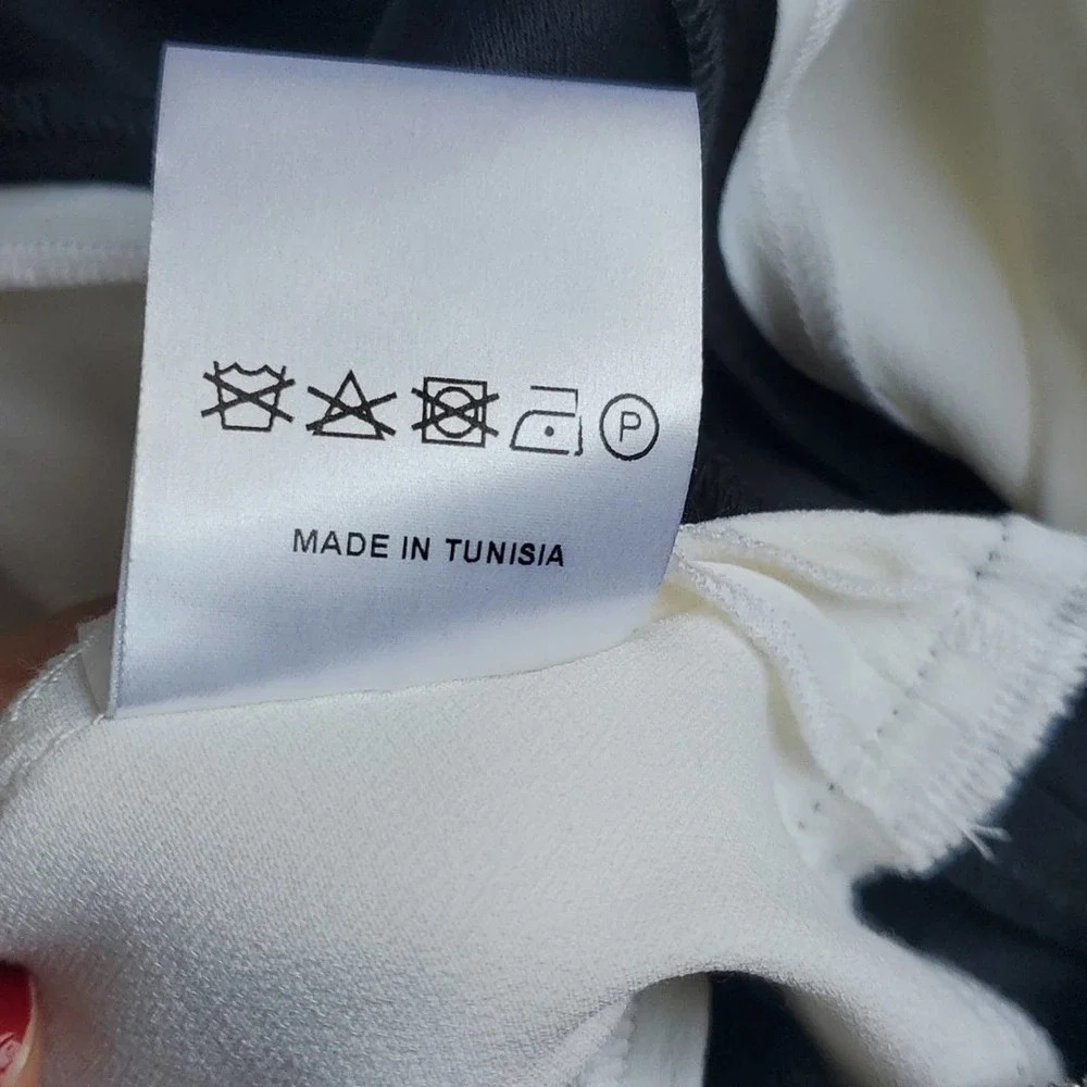 Sandro size S black and white zippered dress from Paris! - Picture 8 of 12